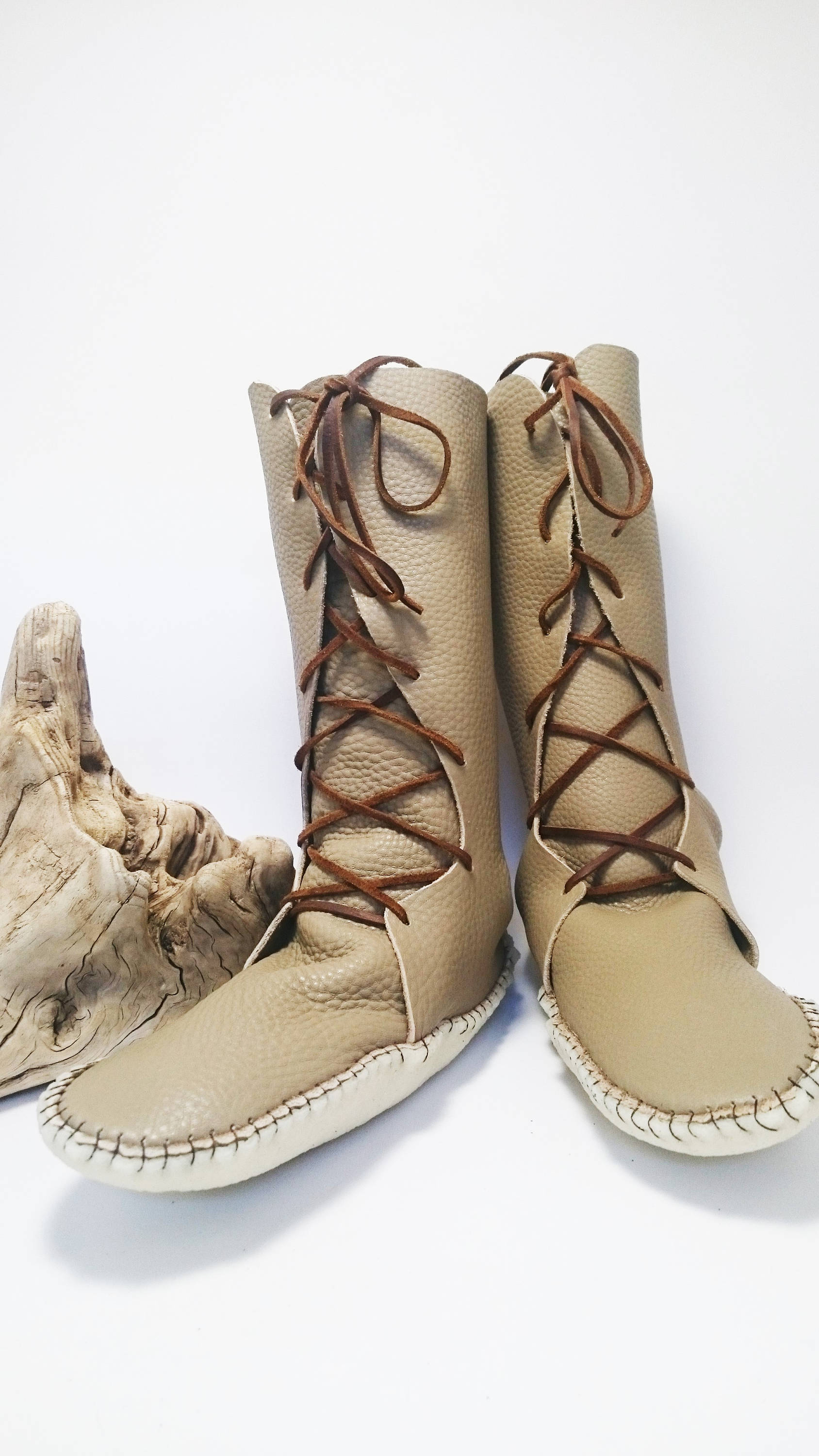 womens leather moccasins