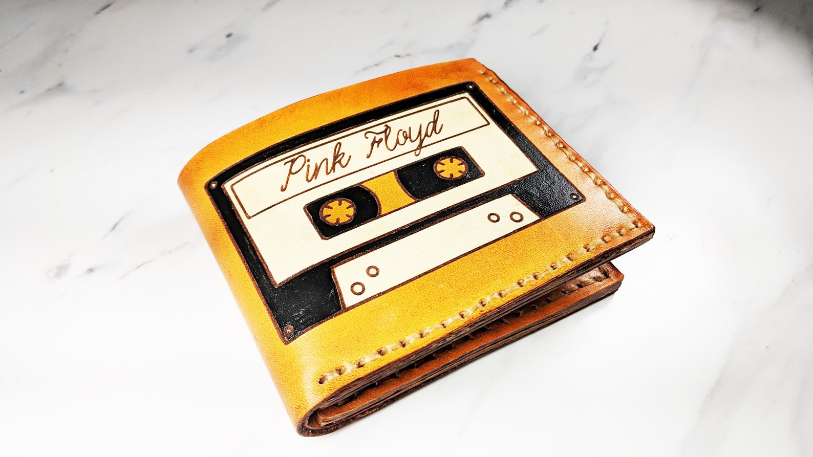 Cassette Tape Wallet Retro Wallet Men's Leather Wallet Etsy UK