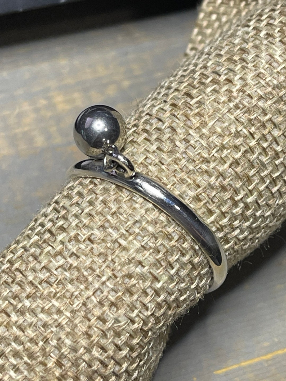 Custom Made to Order Toe Ring Big Toe Toe Ring With Ball Drop Charm