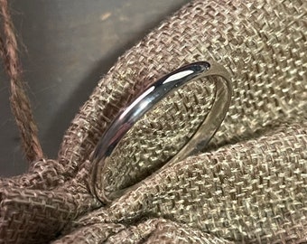 Sterling Silver Custom Made to order Big Toe Toe Ring Single loop closed ring fitted ring 8ga 3.3mm wide