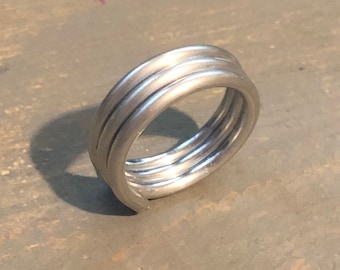 Custom made toe ring aluminum lightweight adjustable maintenance free unisex men women