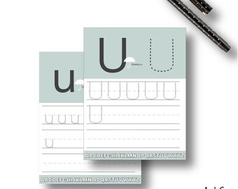 ABC Flashcards and Worksheets - Homeschool Printable