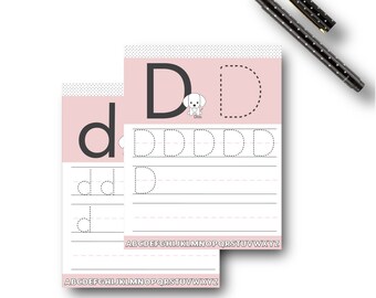 ABC Flashcards and Worksheets - Homeschool Printable