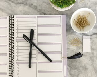 PRINTABLE PLANNER: Weekly Planner with Blog and Social Media Organizer - Weekly To Do List - Instant Download - 10 Planner Pages