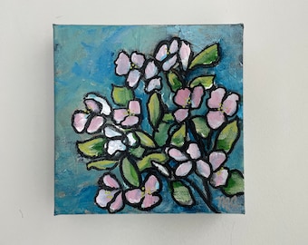 Titled "Fragrance of Spring" Original painting by Marcy Chapman