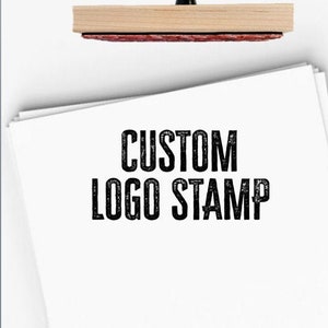 Logo Stamp | Custom Rubber Stamp Packaging Stamp | Customized | Branding