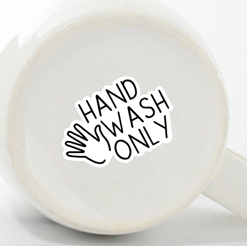 NEW Hand Wash Only Drinkware Apparel and Delicates Etsy
