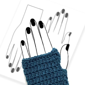 READY TO PRINT Hand Display Cards | Mittens, Jewelry Display | Printable Digital File