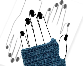 READY TO PRINT Hand Display Cards | Mittens, Jewelry Display | Printable Digital File