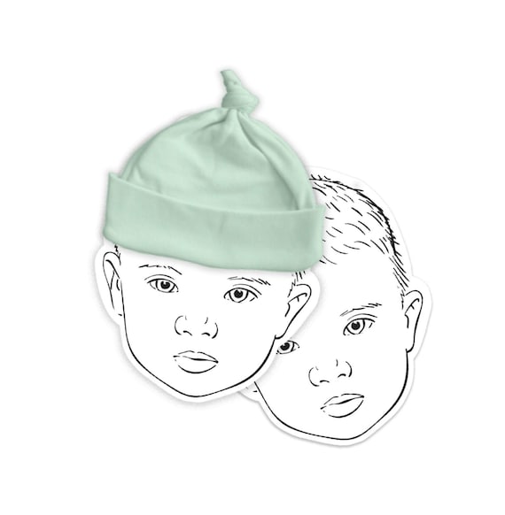 Printable Baby Earmuff Headband Display Card Etsy