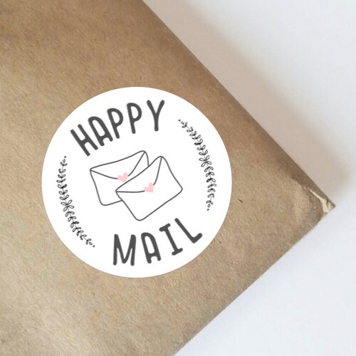 HAPPY MAIL Variety Sample Sticker Pack Package Decor 54 Etsy