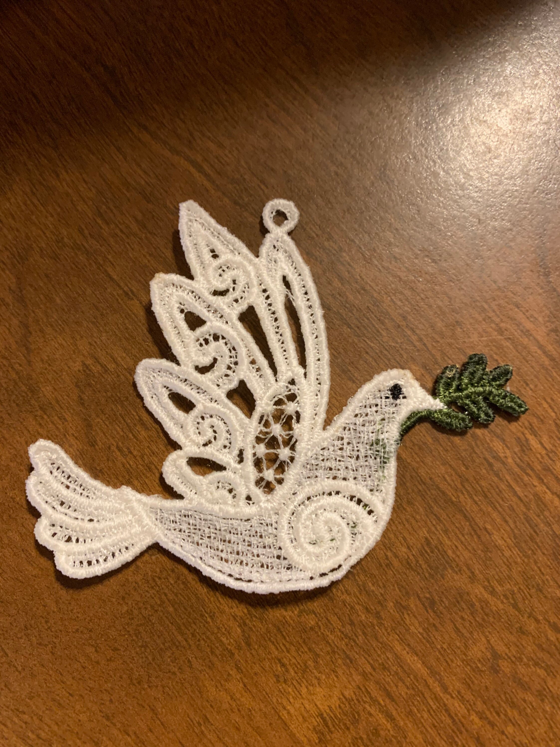 Dove Ornament Etsy