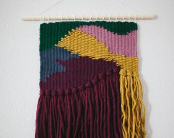 Handmade Weaving // Woven Wall Hanging