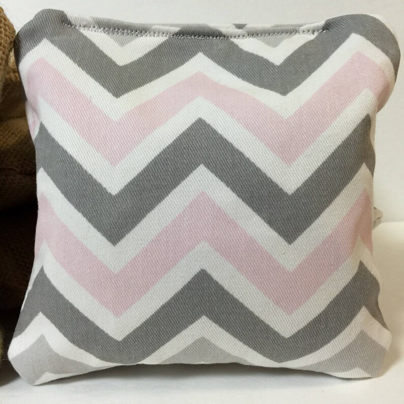 Chevron Bean Bags Wedding Games Wedding Cornhole Bags Custom Corn Hole Bags Engagement Gift Pink Gray Chevron Cornhole Bags