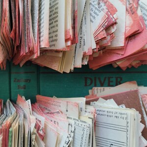 Altered Book Wall Art-DIver image 7