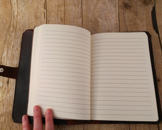 Lined Journal Refill – Acid-Free Paper Insert for Leather Journals