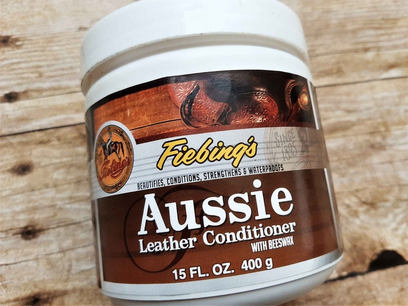 Aussie Leather Conditioner Leather Care Beeswax Etsy
