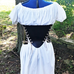 Custom Made to Order Leather corset - medieval corset - Renaissance corset costume accessories - Viking leather cincher - medieval accessory