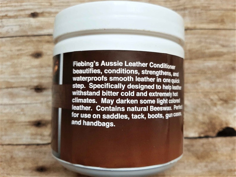 Aussie Leather Conditioner Leather Care Beeswax Etsy