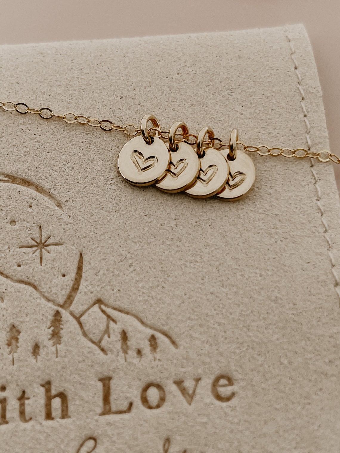 My Babies Necklace 14k Gold Filled or Sterling 6mm Single or Etsy