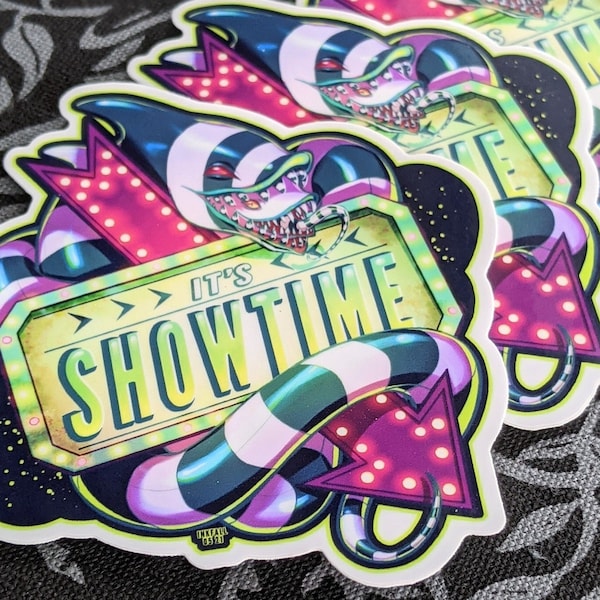 It's Showtime Sticker