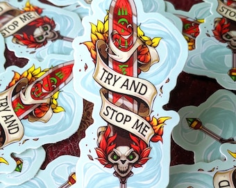 Stygian Blade Sticker