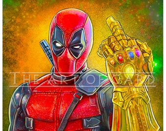 Deadpool Infinity Gauntlet