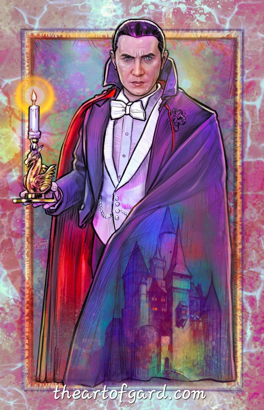 Count Dracula Bela Lugosi 11X17 Art Print - Etsy