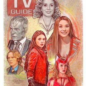 WandaVision Art Print
