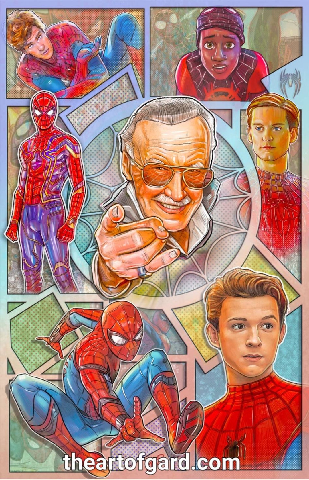 Spiderman Stan Lee Tribute - Etsy