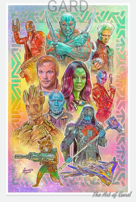 Guardians of the Galaxy Collage