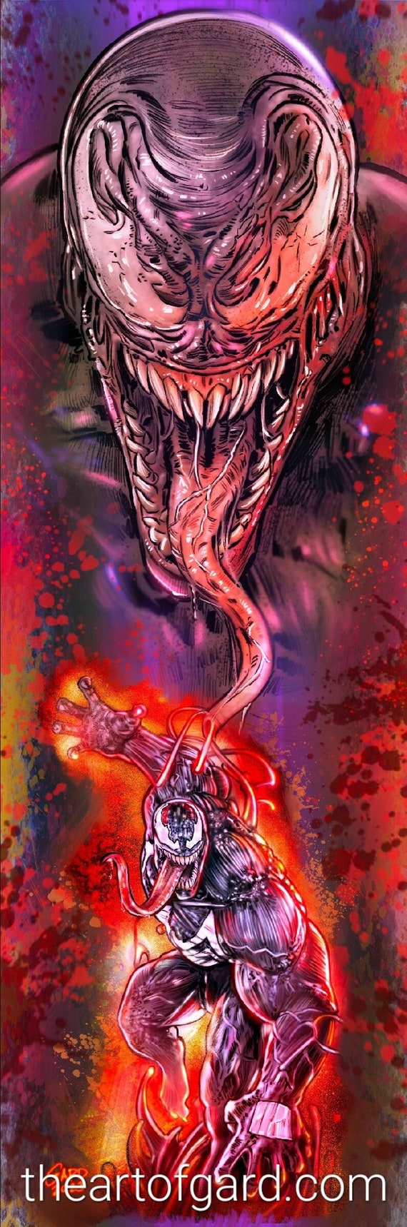 Venom 12X36 Limited Edition Art Print
