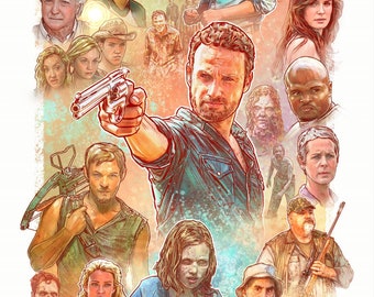 The Walking Dead Season 2 11X17 Art Print