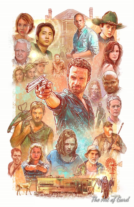 The Walking Dead Season 2 11X17 Art Print