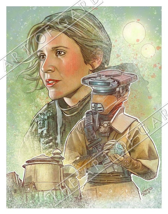 Princess Leia as Boushh