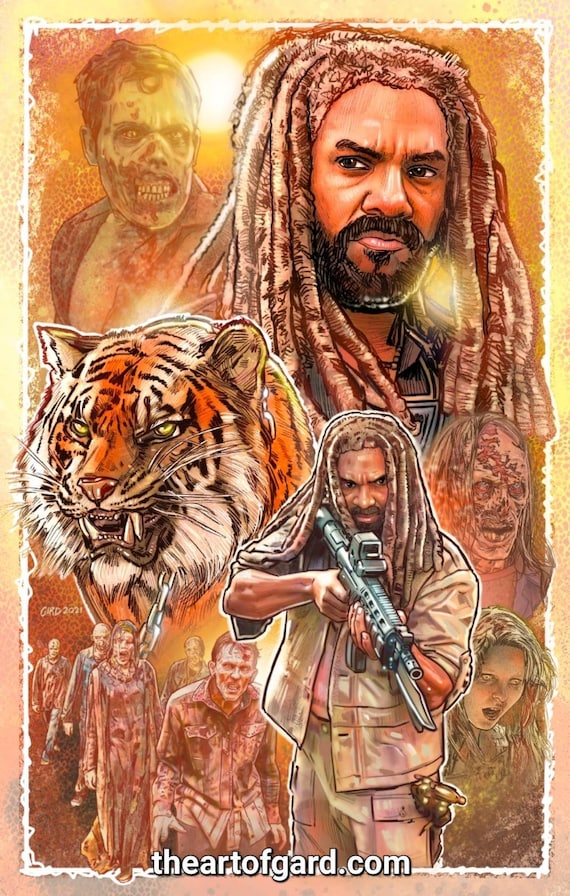 King Ezekiel Art Print