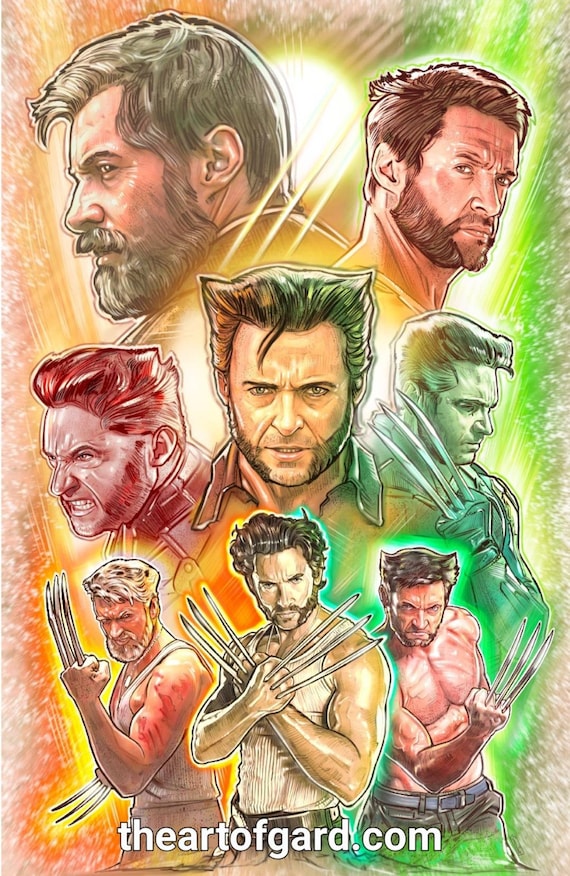 Wolverine (Hugh Jackman) Art Print