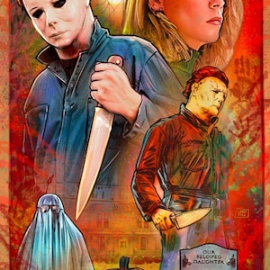 Halloween Movie 1978 Art Print