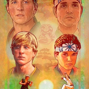 Cobra Kai Art Print