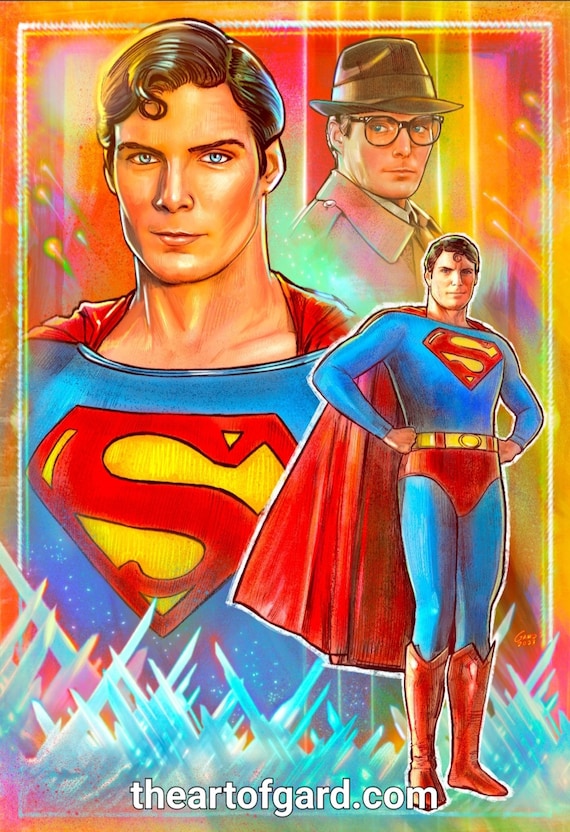 Superman The Movie, Fortress of Solitude Art Print 13X19 inch Art Print