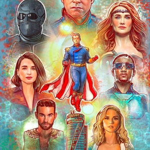 The Seven 11X17 Art Print