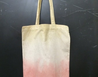 Shibori Hand-dyed cotton totebag Item ST_001