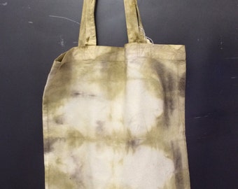 Shibori Hand-dyed cotton totebag Item ST_009