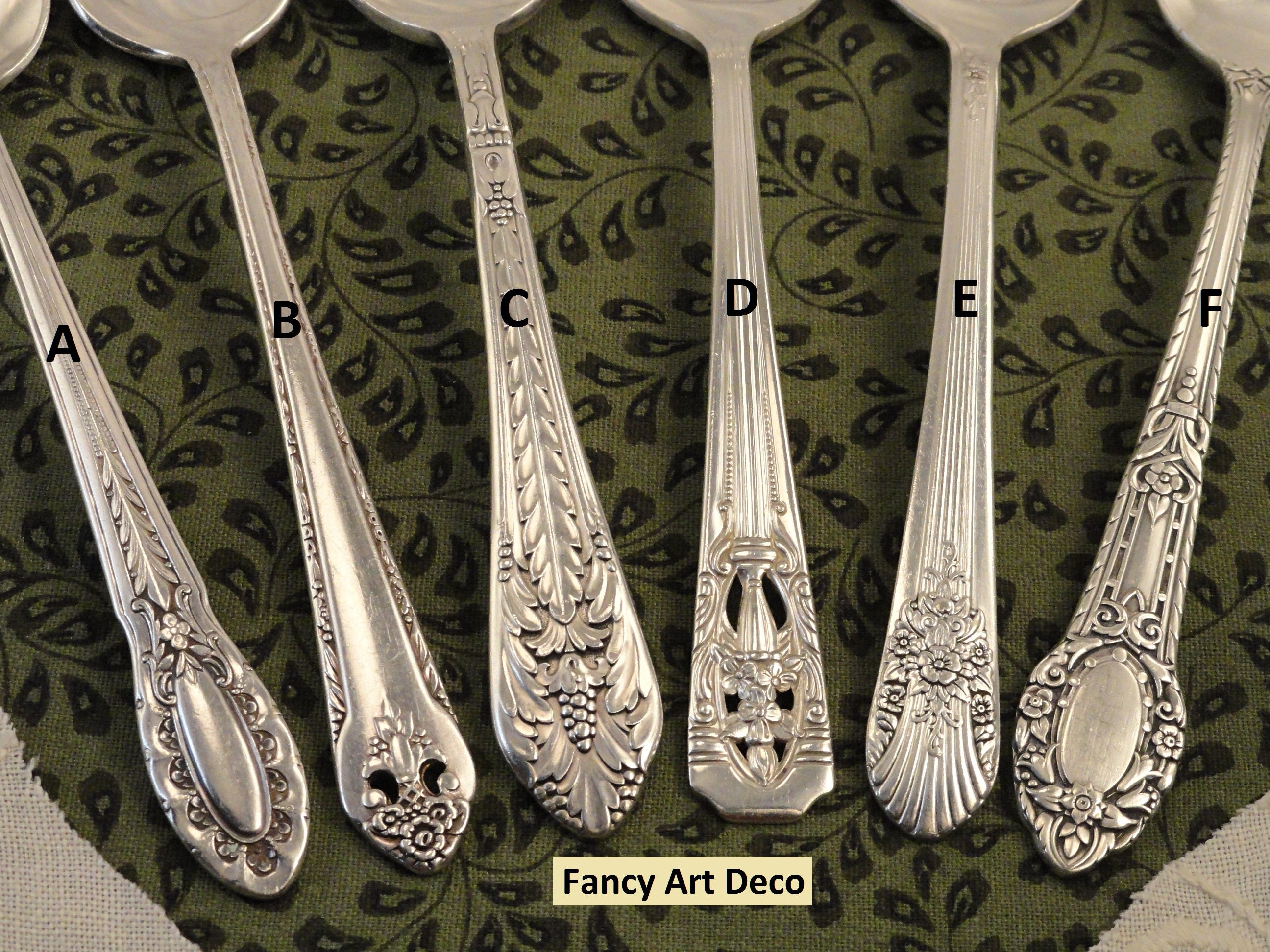 Spoons Vintage Teaspoons Silverplate Silverware Flatware Spoons Vintage Teaspoons Silverplate Silverware Flatware