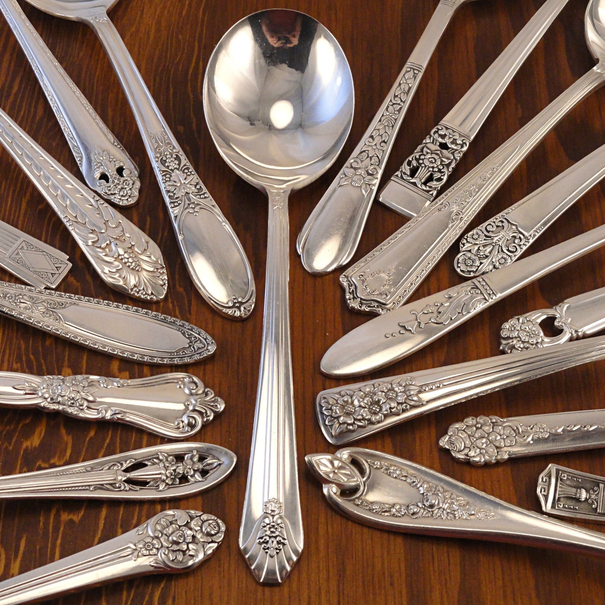 Antique Spoon Set - Etsy