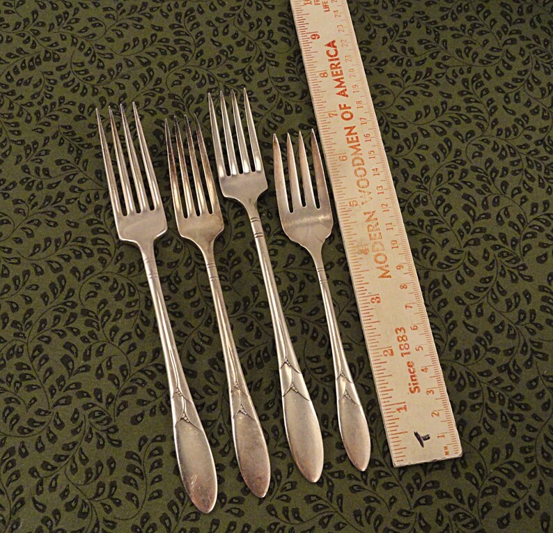 Lady Hamilton Oneida Community Silverplate Flatware Vintage Etsy