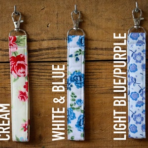 Floral Fabric Keyring image 6