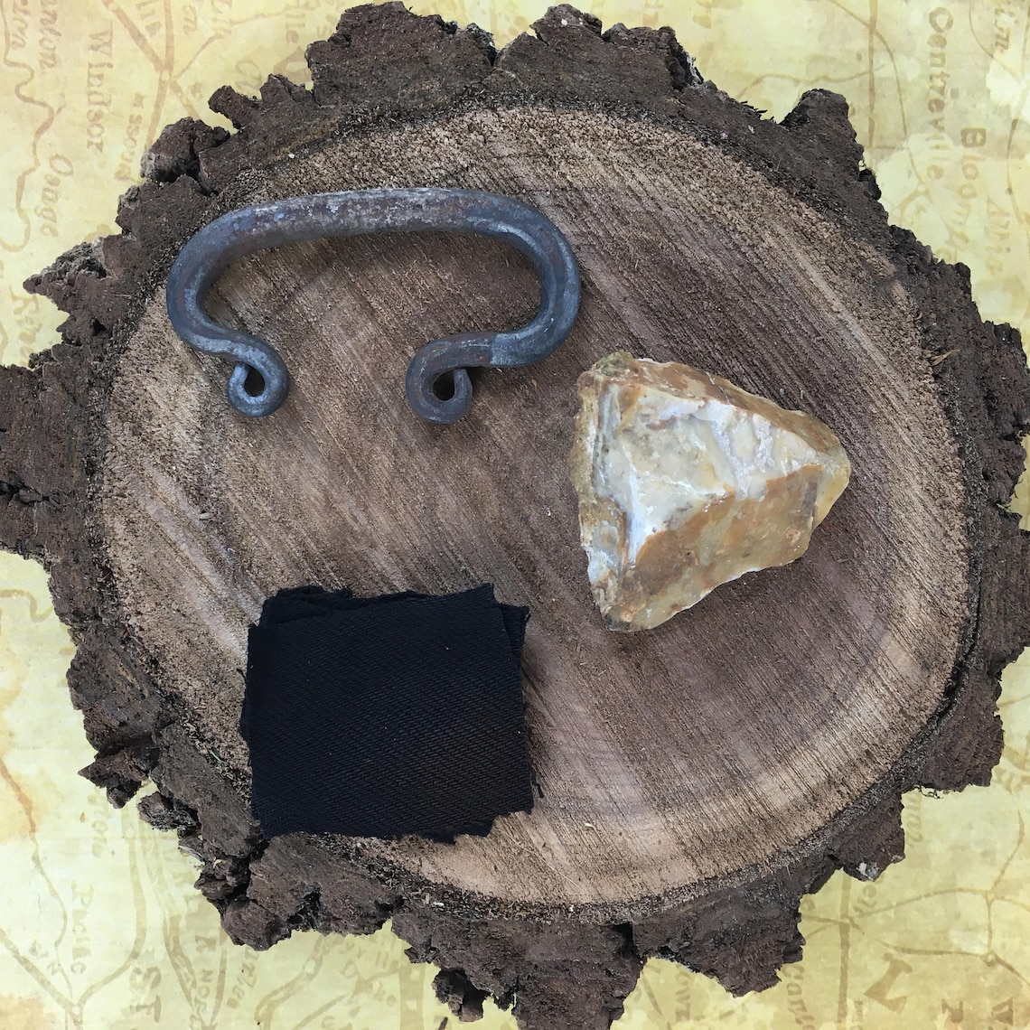 Bushcraft Flint and Steel Tinder Box Kit Fire Starter Kit Etsy