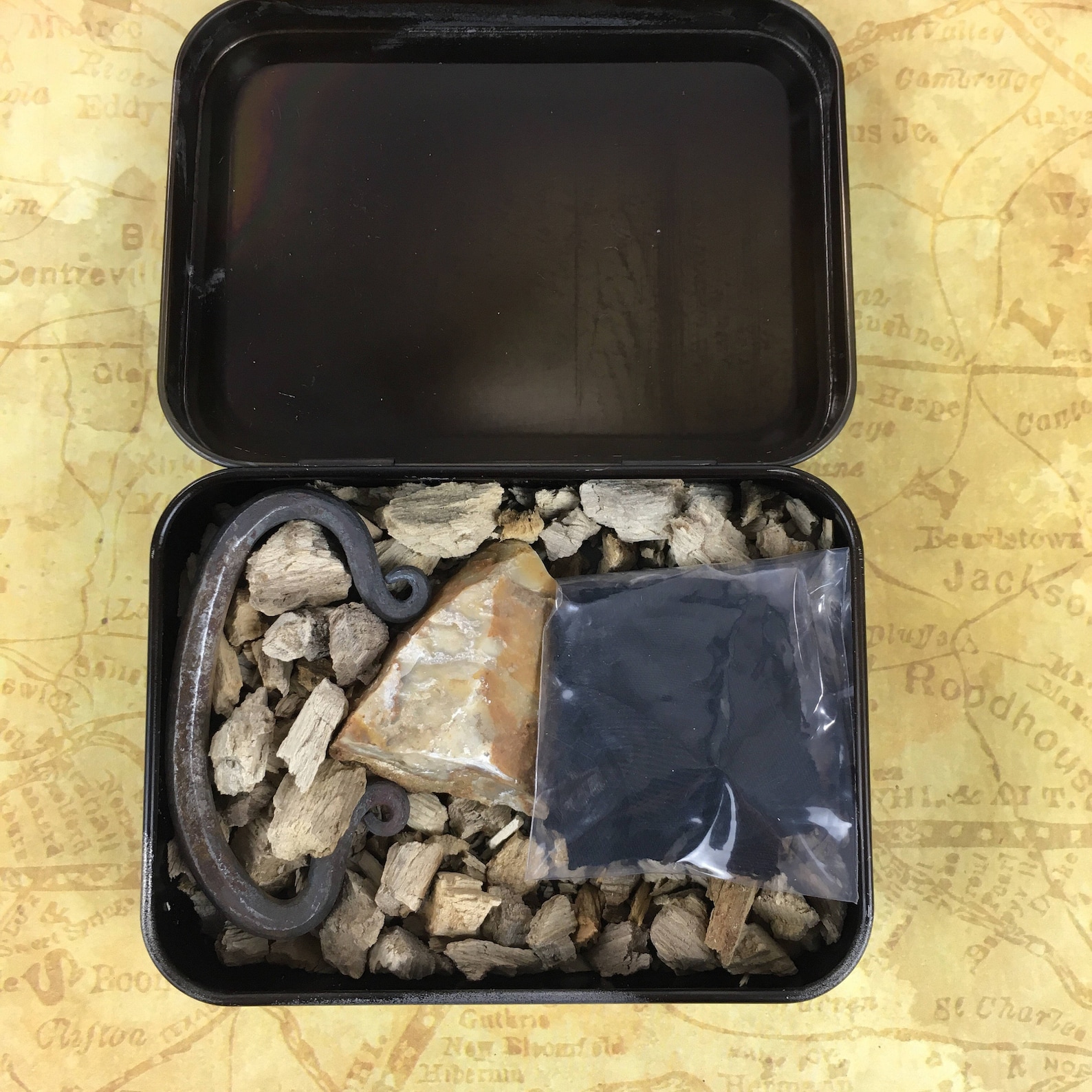 Bushcraft Flint and Steel Tinder Box Kit Fire Starter Kit Etsy