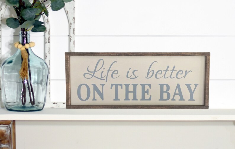 Bay Signs. Life on The Bay. Bay Home Decor. Chesapeake Bay, Housewarming Gift. San Francisco Bay. Green Bay. Keweenaw Bay. Galveston Bay